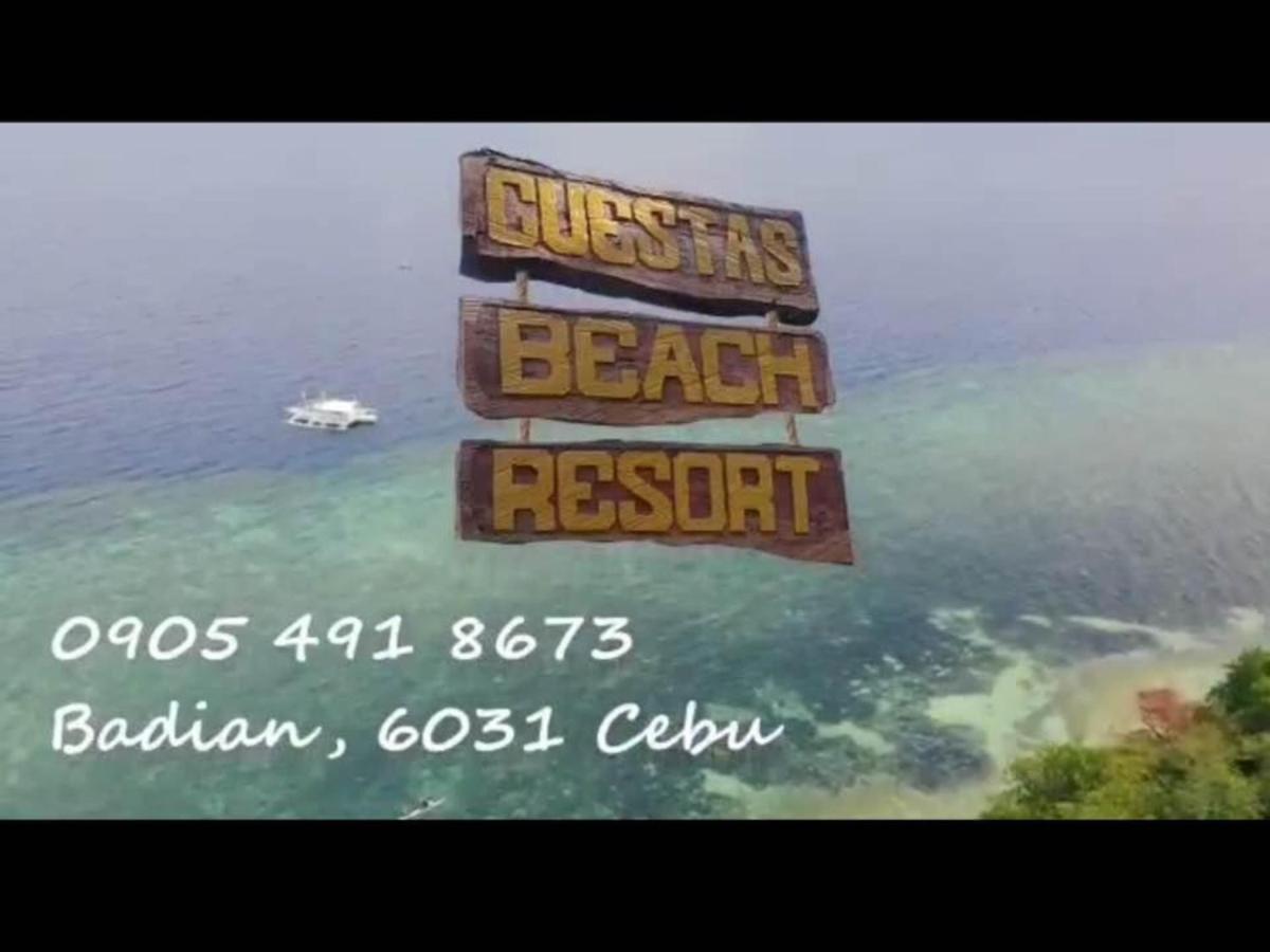 Cuestas Beach Resort And Restaurant Badian Kültér fotó