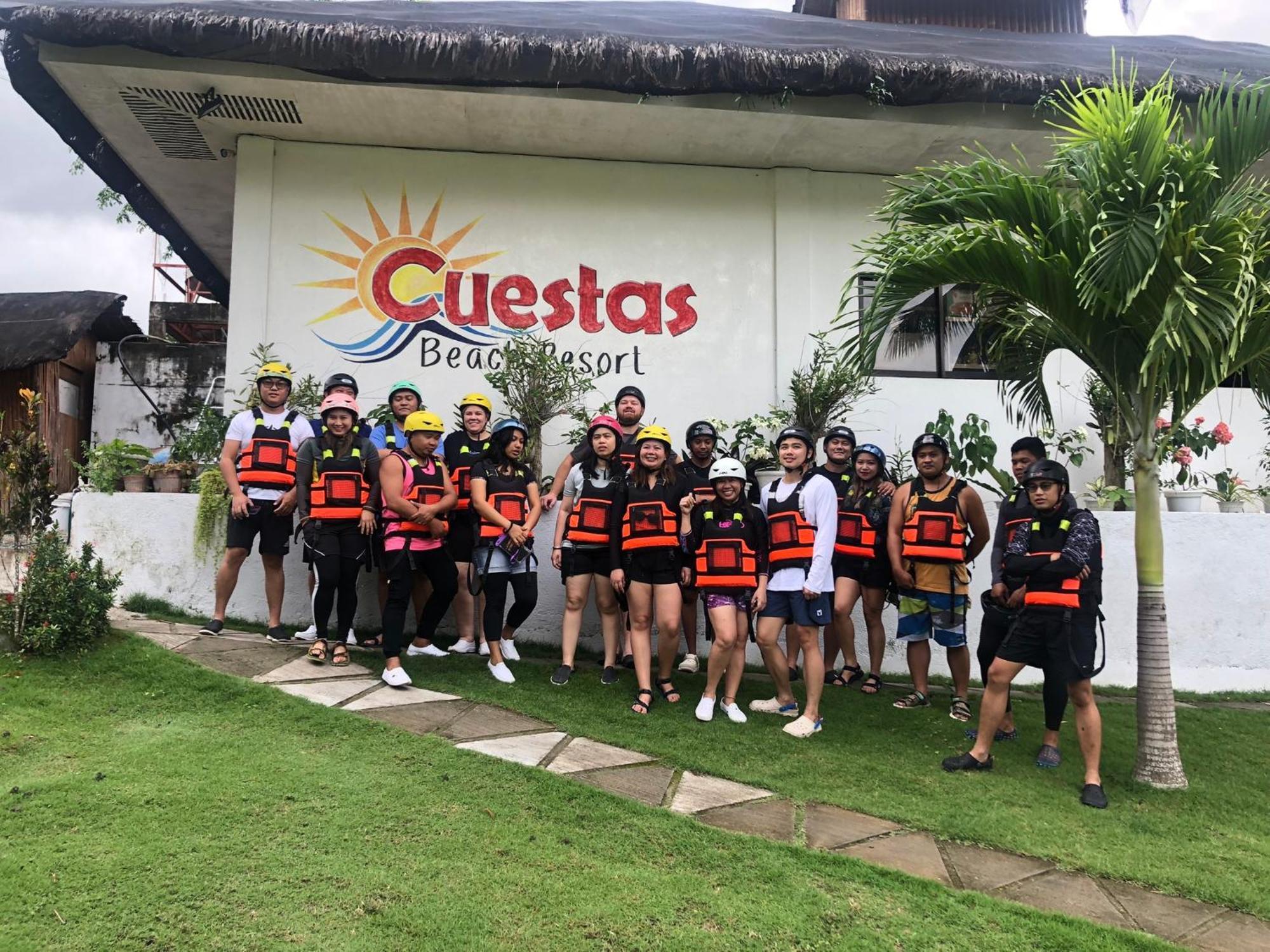 Cuestas Beach Resort And Restaurant Badian Kültér fotó