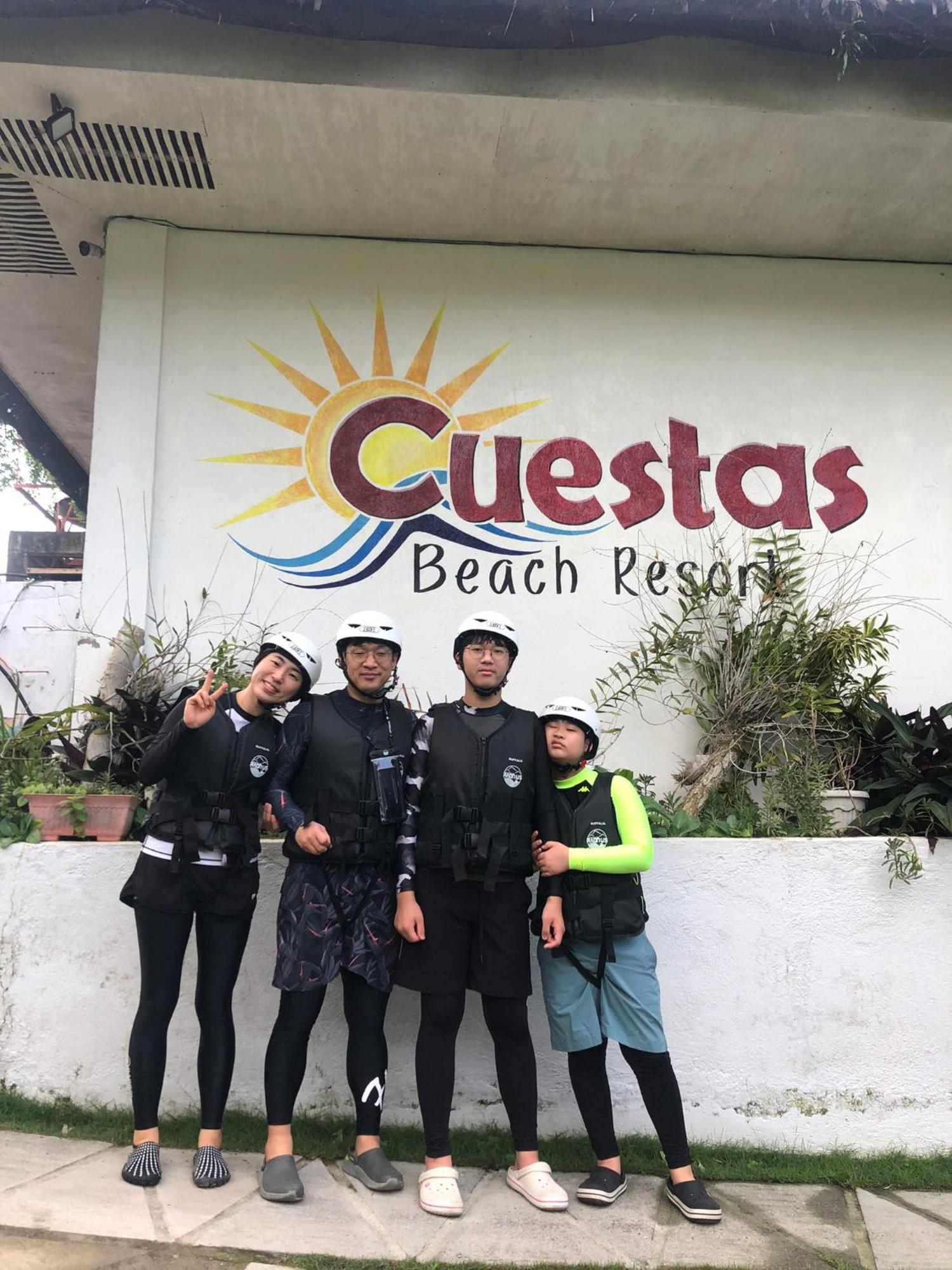 Cuestas Beach Resort And Restaurant Badian Kültér fotó